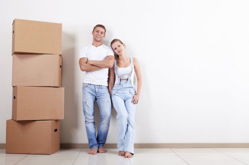 Man and van removal service in Camberwell with a local moving vehicle