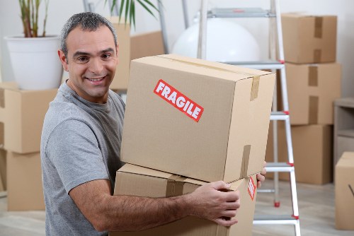 Customer details used to document a moving service issue