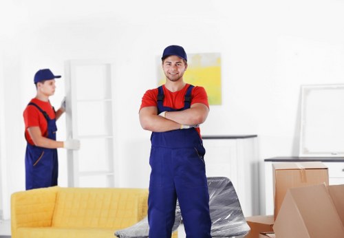 Furniture loading support for a Camberwell property move