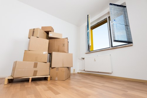 Local removals van for office relocation in Camberwell