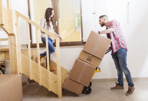 Office relocation equipment and furniture transport for a Camberwell business