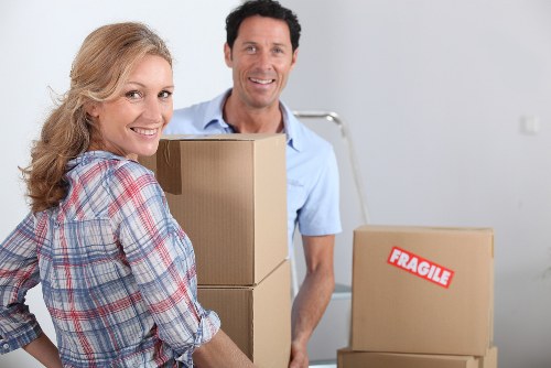 Complaint resolution process for a moving service